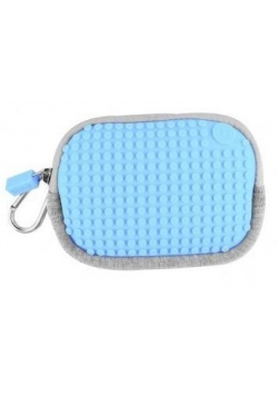 Pixelbags Saszetka szaro - niebieska