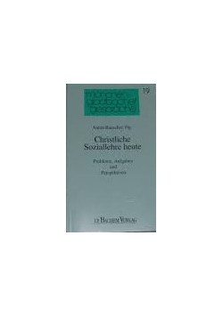 Christliche Soziallehre heute