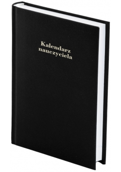 Kalendarz nauczyciela 2018/19 A5 tyg Albit CZARNY