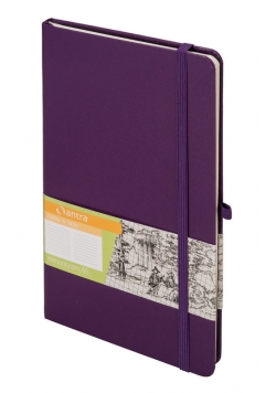 Romantyzm A5 Notes linia fiolet