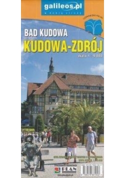Plan miasta - Kudawa-Zdrój 1:9 000