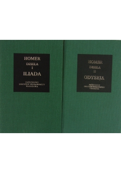 Homer dzieła  tom I i II