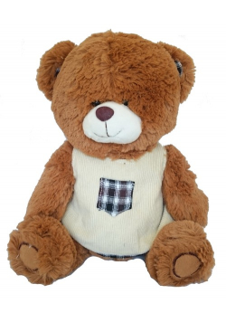 Miś w sukience Kolekcja kakao 25 cm