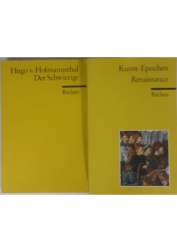Kunst-Epochen Renaissance/Der Schwierige