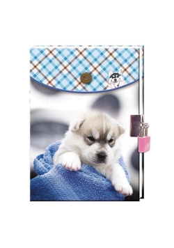 Pamiętnik zamykany Puppy