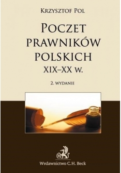 Poczet prawników polskich XIX XX w