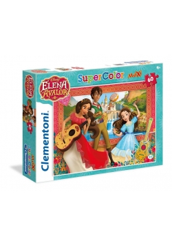 Puzzle 60 maxi Superkolor Elena di Avalor