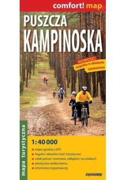 Comfortmap Puszcza Kampinoska 1 : 40 000 mapa
