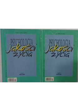 Psychologia. Jakości życia. Tom 3-4