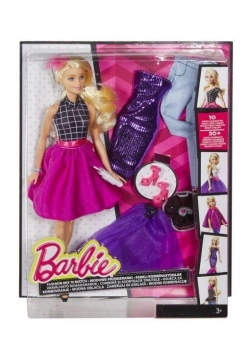 Barbie. Modowe przebieranki Lalka Barbie