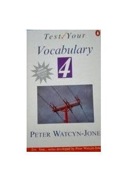 Test Your Vocabulary 4