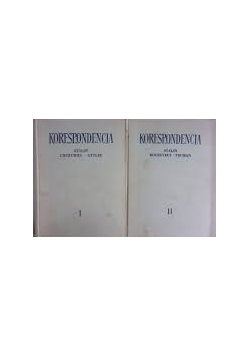 Korespondencja,Tom I,II