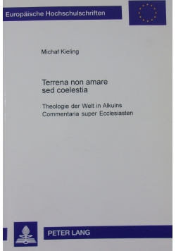 Terrena non amare sed coelestia+autograf
