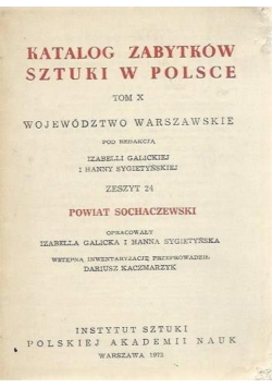 Katalog zabytków sztuki w Polsce Tom X Zeszyt 24