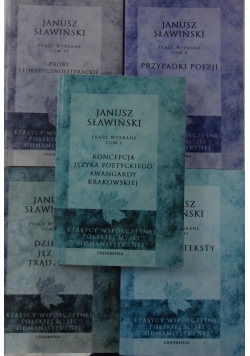 Prace wybrane, zestaw 5 tomów