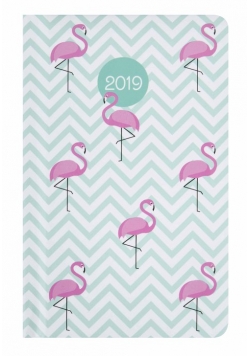 Kalendarz kieszonkowy DI2 2019 Flamingi