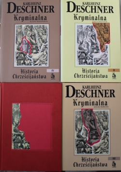 Kryminalna Historia Chrześcijaństwa 4 tomy