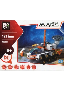 Klocki Blocki Misja Mars 121 elementów