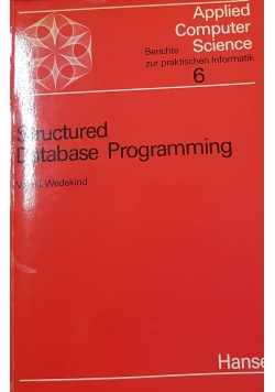 Structured database programming
