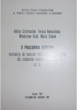 II pracownia fizyczna część II