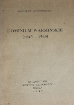 Dominium Warmińskie,1949 r.