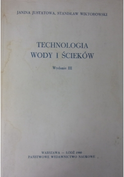 Technologia wody i ścieków, wydanie III