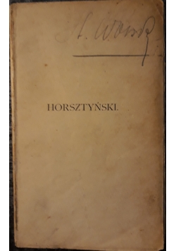Horsztyński, 1883 r.