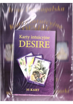 Karty intuicyjne Desire. Książka + karty