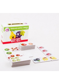 Klocki domino - Owocki