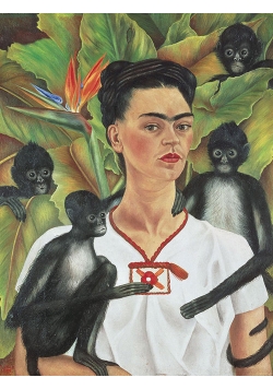 Puzzle 1000 Frida Kahlo, Autoportret
