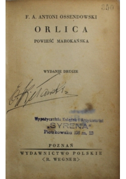 Orlica 1925 r.