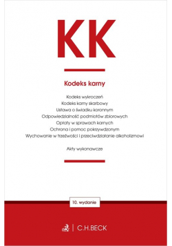 Kodeks karny oraz ustawy towarzyszące