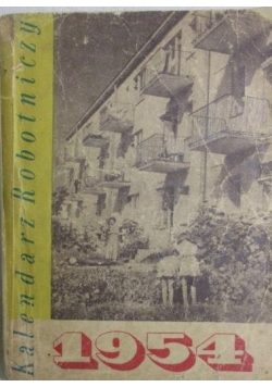 Kalendarz Robotniczy na rok 1954