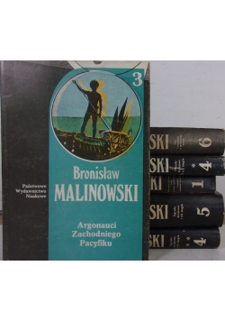 Bronisław Malinowsk, zestaw 6 książek