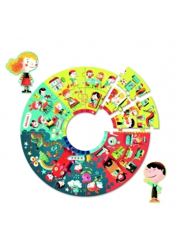 Puzzle gigant - Pory dnia