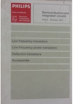 Low frequency transistors/ Deflection transistors, Accessories