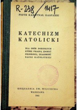 Katechizm katolicki 1941 r