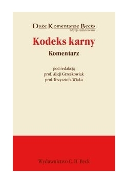 Kodeks karny .Komentarz