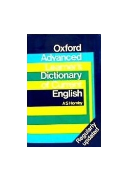 Oxford Advanced Learner's Dictionary of Current English