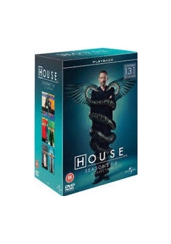 House, Seasons 1-6 , zestaw 17 płyt DVD