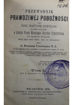Przewodnik prawdziwej pobożności  1878 r