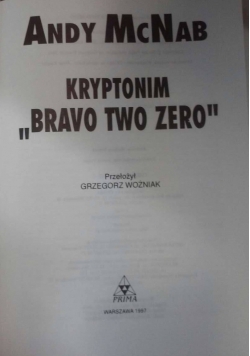 Kryptonim "bravo two zero"