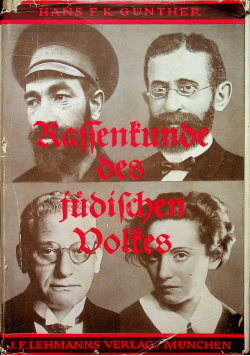 Rassenkunde des judischen volkes 1930 r.