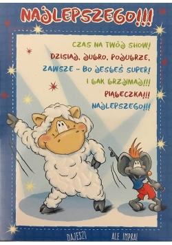 Karnet Smile B6 + koperta wzór nr 02 (opakowanie 4 sztuki)