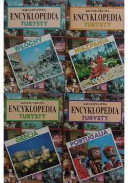 Kieszonkowa encyklopedia turysty, zestaw 4  książek
