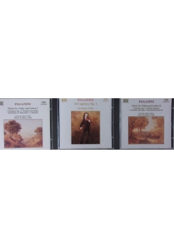 Music for Violin and Guitar I i II/ 24 Caprices, Op. 1, plyty CD