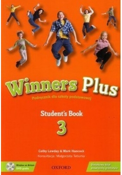 Winners podręcznik dla szkoły podstawowej 3, +DVD