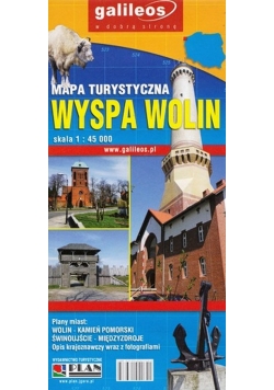 Wyspa Wolin, 1:45 000