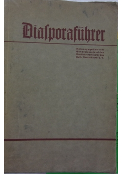 Diasporafuhrer, 1937 r.