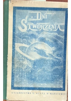 Dni Stworzenia, 1908 r.